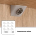 thumbnail image 4 of 1 Set Drywall Repair Clips Brick Wall Clips Screws Cable Screw Clips Plastic Conical Anchors, 4 of 8