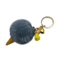 thumbnail image 2 of SPRING PARK Keychain Key Holder Pompom Heart Bell Ice Cream and bell Key Ring, 2 of 8