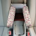 thumbnail image 4 of Yuyamidu Hummingbird Armrest Cover for Car Seat Reusable Armrest Protector Covers for Most Vehicles Automotive Interior Accessories Pink Flower Car Seat Armrest Covers, 4 of 7