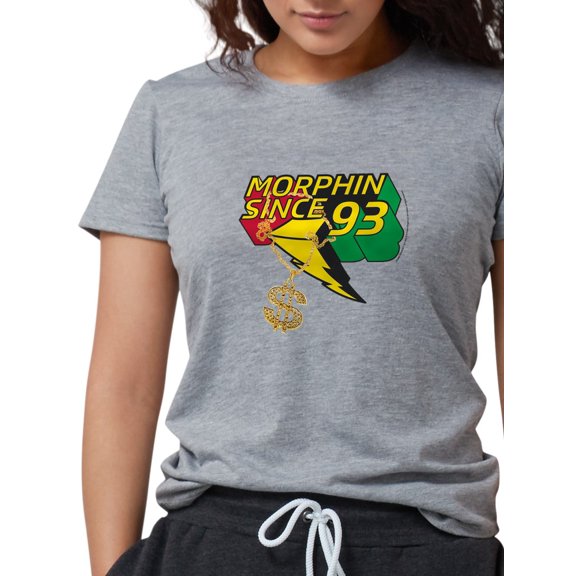 CafePress - Power Rangers Since 93 Women's Deluxe T Shirt - Womens Tri-blend T-Shirt