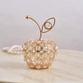 thumbnail image 2 of Estatua de adornos de fruta de cristal Zulema figura de fruta de cristal manzanas, 2 of 8