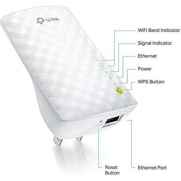 TP-Link | AC750 WiFi Range Extender - Dual Band Cloud App Control 2019 Release Up to 750Mbps | One Button Setup Repeater, Internet Point | Smart Home & Alexa Devices (RE220) - Walmart.com
