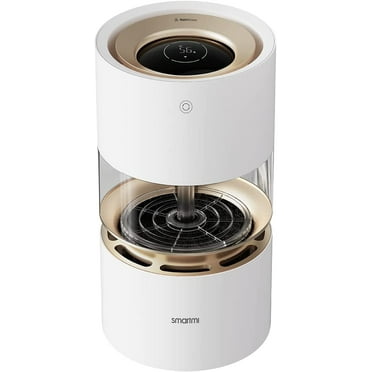 Smartmi 3L Rainforest Humidifier - Evaporative, 15Hr Runtime, Mist-Free, App Control, Auto Shut-off, Self-Clean, Child Lock, Covers 320 sq ft