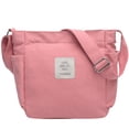 thumbnail image 1 of Bolsos de mano Bolsos de lona Bolsos de mano Bolso de pana Bolso bandolera con cremallera Bolso de hombro Bolso bandolera informal para el trabajo Universidad Compras Mujeres, 1 of 5