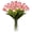 15pcs Pink, variant on Radiant Romantic Tulip Light, 15pcs LED Artificial Flowers , Real Touch Tulips Faux Bouquet for Home Kitchen Wedding Table Decor