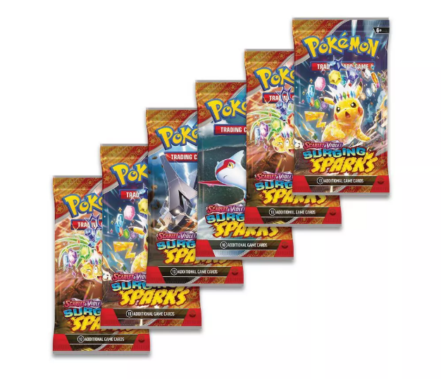Pokemon TCG - Scarlet & Violet: Surging Sparks Booster Bundle!