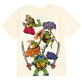thumbnail image 3 of Teenage Mutant Ninja Turtles Donatello Raphael Leonardo T-Shirt and French Terry Shorts Outfit Set Toddler to Big Kid, 3 of 5