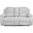 thumbnail image 5 of Manual Brown Recycled Leather 2 Seat Loveseat Living Room Loveseat, 5 of 5
