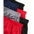 thumbnail image 3 of TKO Boys' 6-Pack Mesh Active Athletic Performance Dry Fit Basketball Shorts (8-16), 3 of 7