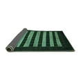 thumbnail image 2 of Ahgly Company Indoor Rectangle Abstract Turquoise Blue Modern Area Rugs, 4' x 6', 2 of 4
