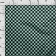 thumbnail image 2 of oneOone Cotton Poplin Aquamarine Fabric Check Quilting Supplies Print Sewing Fabric By The Yard 56 Inch Wide, 2 of 4