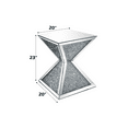 thumbnail image 5 of ACME Noralie End Table, Mirrored & Faux Diamonds, 5 of 6