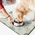 thumbnail image 2 of Mermaid Coral Beach Dog Food Mat – Tropical Seaside Pet Feeding Mat 17x30, Non-Slip, Absorbent, Quick Dry, , Easy Clean, 2 of 6
