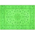thumbnail image 1 of Ahgly Company Indoor Rectangle Medallion Green Traditional Area Rugs, 2' x 3', 1 of 1