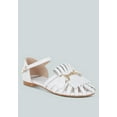 thumbnail image 2 of Ramita Horsebit Fringe Flat Sandals, 2 of 10