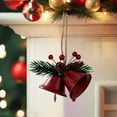 thumbnail image 6 of EWASWON Red Christmas Bells Small Hanging Pendant - Christmas Tree Decor, Durable Holiday Home Ornament Gift for Xmas Decorations, 6 of 6