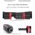 thumbnail image 4 of Red (60cm) Anti-theft Combination Bike Lock Resettable Bike Password Lock Bike Chain Lock Bicycle Accessories - Bike Chain Padlock, 4 of 5