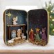 thumbnail image 4 of Christmas Nativity Handmade Cabin Box Theater Desktop Ornaments, 4 of 5