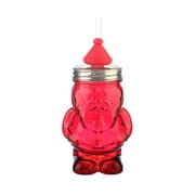 Holiday Time Santa Sipper Red.