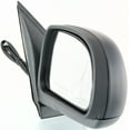 thumbnail image 2 of MIRROR Compatible For 2002-2009 Chevrolet Trailblazer GMC Envoy Right Passenger Heated Power Glass Folding Textured Black, 2 of 5