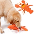 thumbnail image 1 of Plush Dog Toys, Increase Exercise Training Lobster Plush Squeaky Dog Toy Puzzle Clean Teeth  For Small Dogs, 1 of 8