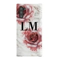 thumbnail image 1 of Personalised Floral Rose x White Marble Initials Samsung Galaxy Note 10 Case, iPhone 13 Pro Max, 1 of 3