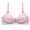 Hot Pink, variant on Elainilye Fashion Wireless Bra for Women Gathering Bra Thin Plus Size Bras Underwear Everyday Bras,Pink