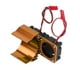 thumbnail image 3 of Disipador de calor de doble ventilador para motores 540/550 Enfriador de motor de coche RC a escala 1/10 dorado, 3 of 8