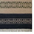 thumbnail image 4 of Rugsotic Carpets Eco-Friendly Woven Hand Woven Kilim Flat Weave Aqua Cream Contemporary Area Rug, 10'x13' Rectangle, Antimicrobial, 4 of 5