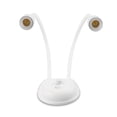 thumbnail image 2 of Lámpara Led De Escritorio Ajustable De 6 W, Lámpara De Lectura Con Base De Luz Giratoria De 360 ​​Grados De Doble Cabezal, Ca 85-265 V 2800-3200 K Eigraketly HA025508-01, 2 of 7