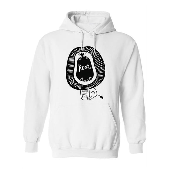 Roar Lion Hoodie Women -Image by Shutterstock, Female x-Large