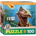 thumbnail image 1 of EuroGraphics Dino Selfie by Lucia Heffernan - Puzzle de 100 Eurographics EuroGraphics, 1 of 2