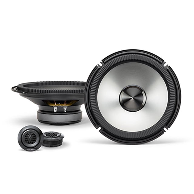 Alpine BRV-S80C BassRev 8" Coaxial 2-Way Component Speaker System