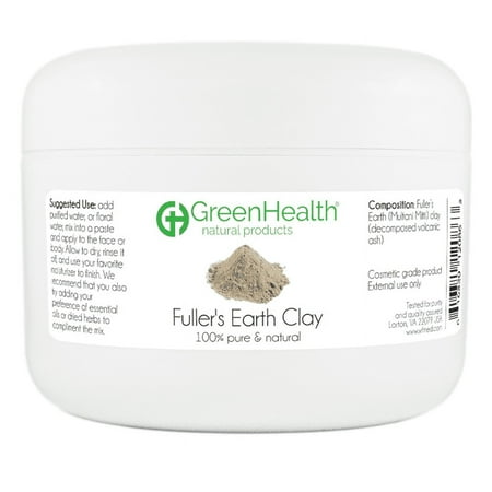 Fuller s Earth Clay 6 oz Plastic Jar