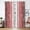 Red, variant on Dashan Purple Blackout Curtains for Bedroom Living Room,Abstract Geometric Grommet Darkening Drapes 42x63 Inch,2 Panels