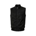 thumbnail image 5 of Maqroz Mens Outerwear Vests Faux Suede Sleeveless Jacket Stand Collar Zip Up Daily Coat with Pockets Black,M, 5 of 6