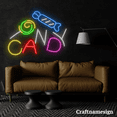 thumbnail image 2 of Craftnamesign Candy Neon Sign for Candy Shop Sweet Store Wall Decor, 2 of 5