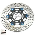 thumbnail image 5 of 220mm Brake 70mm Disc Rotor 3 Hole Caliper Set Rpm 4 Piston Brake Caliper Radil Mounting For Yamaha Aerox Nitro Bws Jog Ebike Size DIO bracket, 5 of 5