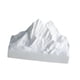 thumbnail image 2 of Adorno de estatua de montaña nevada de yeso, accesorios para fotos, decoración, obra de arte, figurita Estilo B, 2 of 9