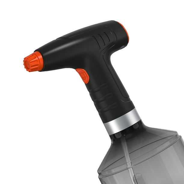Pistola rociadora de agua, botella rociadora, rociador eléctrico, operación de un botón para césped Wdftyju Libre de BPA