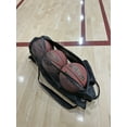 thumbnail image 5 of HOTZ Basketball Bag Holds 3 Basketballs Heavy Duty Canvas, Zipper Pouch, ID Holder, Carabiner and Mesh Storage Pocket. For Coaches Parents and Players, 5 of 6