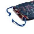 thumbnail image 4 of WIRESTER 3pcs Set Polyester Sunglasses Carrying Pouch Case Bag with Drawstring Closure - Philippians 4:13, Psalm 46:10, Psalm 119:105, 4 of 7