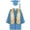 Dark Blue, variant on Kindergarten 2026 Graduation Cap and Gown Tassel Sets with Charm 2PCS Graduations Stoles for Kids Grad Party Clothes