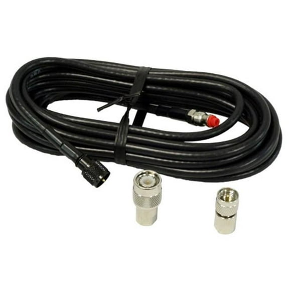 15 ft. RG58 Coax Nipple Conn with TNC and MU Con