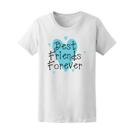 Best Friends Forever Hearts Tee Women's -Image by