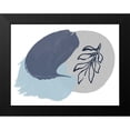 thumbnail image 2 of Orlov, Irena 24x19 Black Modern Framed Museum Art Print Titled - Minimalism Blue Shapes, 2 of 5