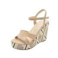 thumbnail image 2 of Zapatos de mujer Casual Cuñas de paja Tacón súper alto Estilo romano Hebilla Tobillo Correas Sandalias Wmkox8yii  sa3801, 2 of 8