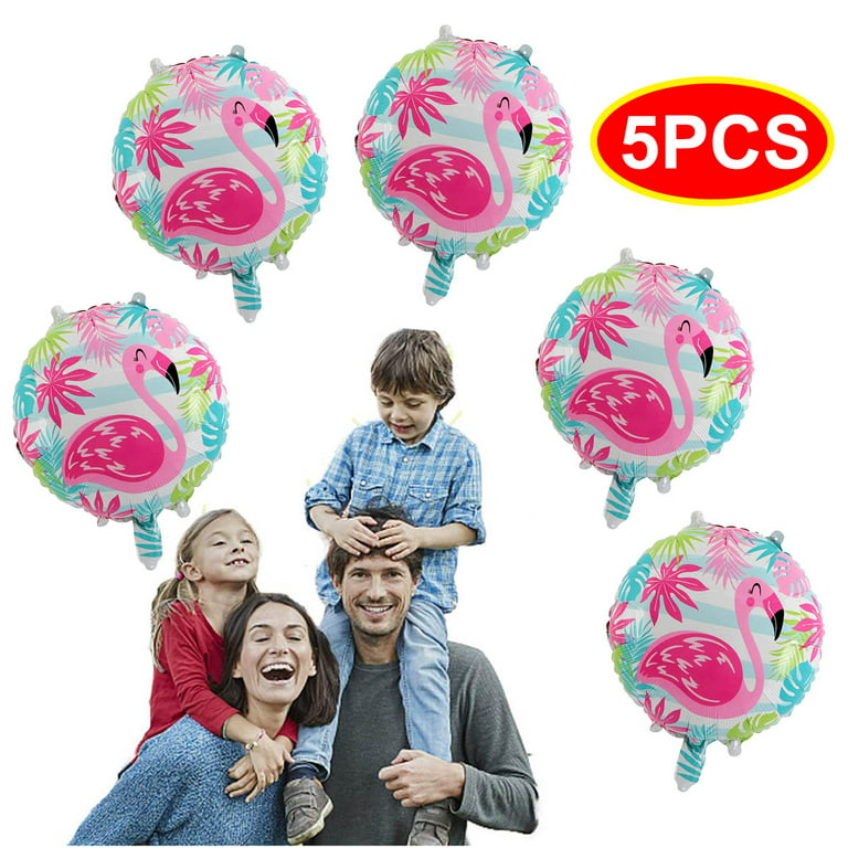 5PCS Flamingo Themed Party Balloons Party Supplies Decorations