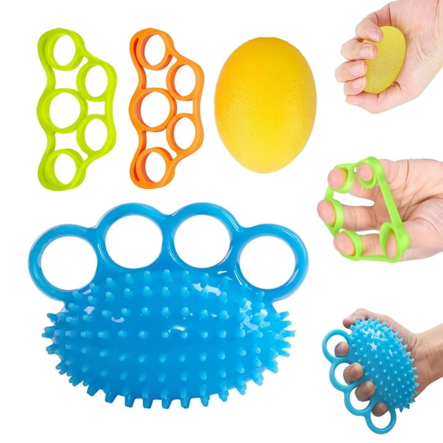 Juego de 4 pelotas de ejercicio manual Qihengzhijia para aliviar el dolor de muñeca