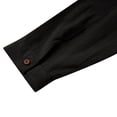 thumbnail image 5 of AZoiNM Men's 3/4 Sleeve Henley Shirt Smart Casual Slim Fit Button Collar Moisture-Wicking Urban Fashion Top for Spring and Fall, 5 of 9